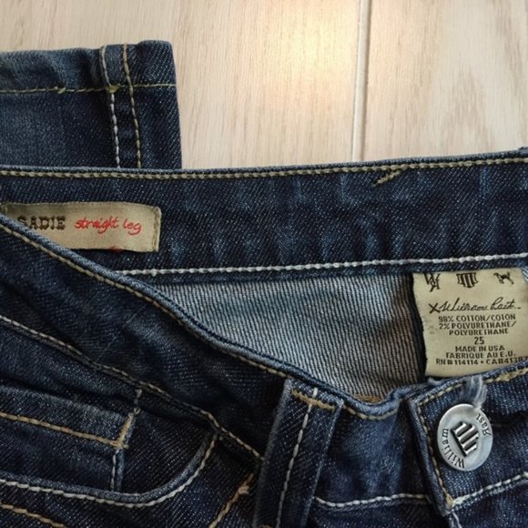 William Rast Jeans Sadie Straight Distressed USA - Picture 8 of 8